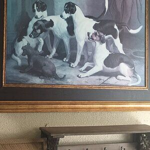 Oil painting by Thomas Woodward